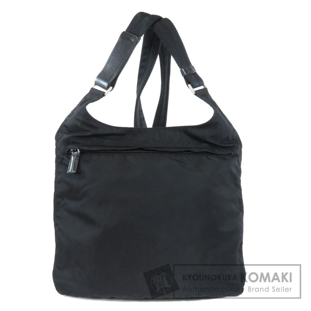 Prada logo plate Black Shoulder Crossbody bag